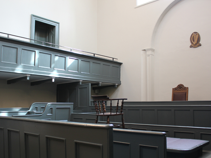 Kilmainham Gaol, Kilmainham 11 – Kilmainham Courthouse Courtroom